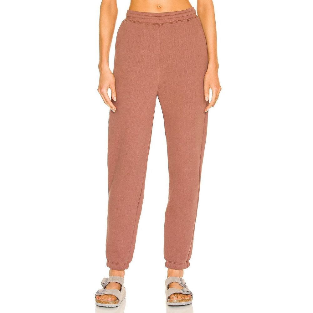 New *FLAW* Beyond Yoga WFH Fleece Sweatpant Sienna Brown M REVOLVE MSRP $108